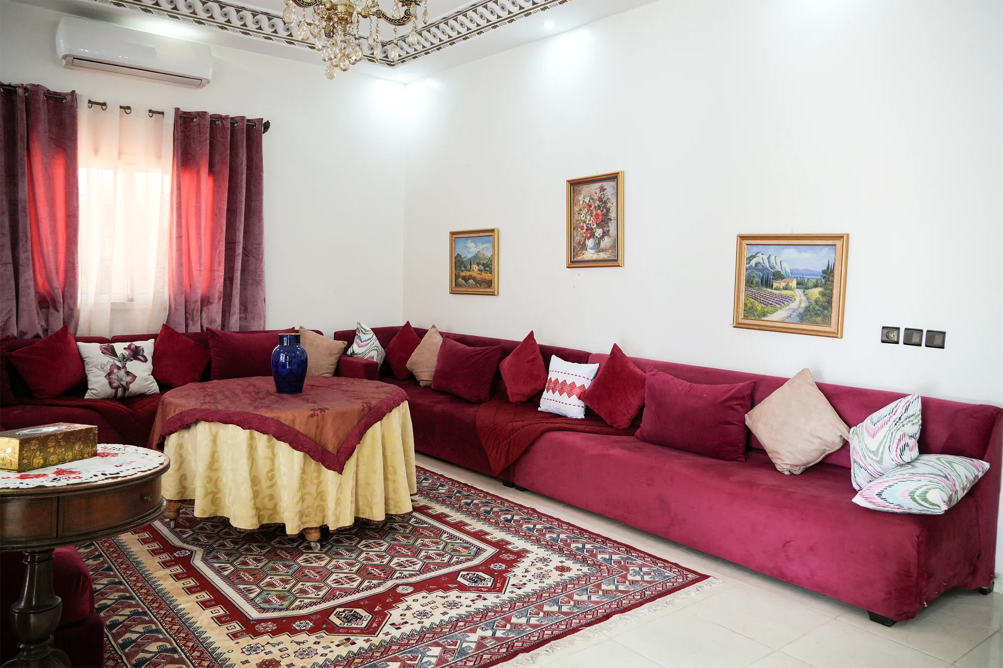 Villa Jenane Rabia — Salon traditionnel