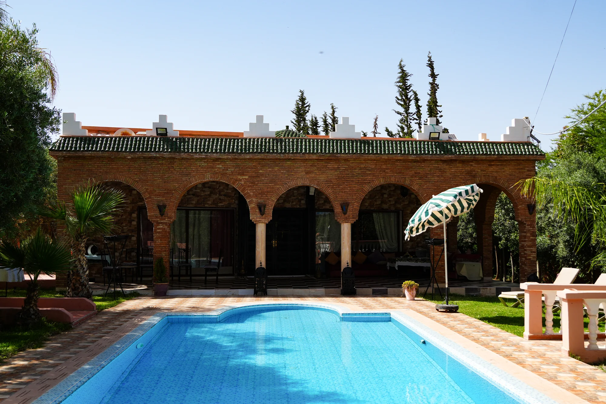 Villa Jenane Rabia — Piscine & villa
