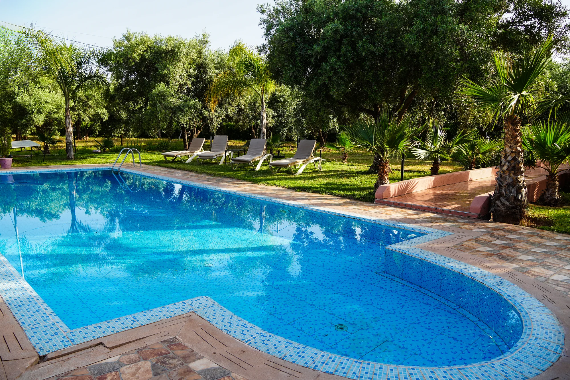 Piscine privée de Villa Jenane Rabia