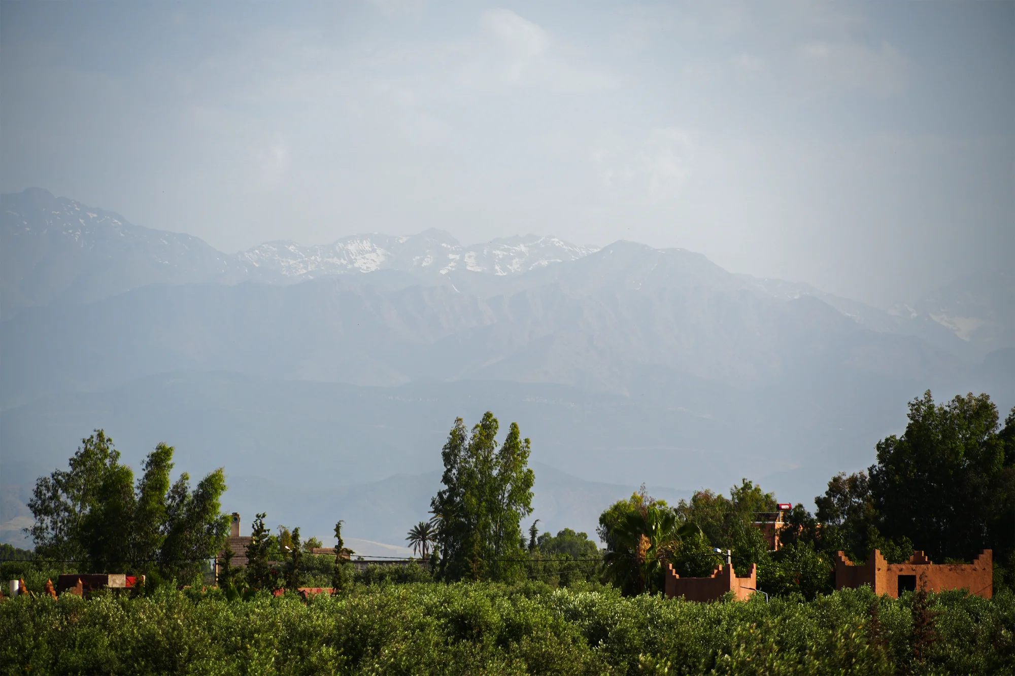 Villa Jenane Rabia — Vue montagne