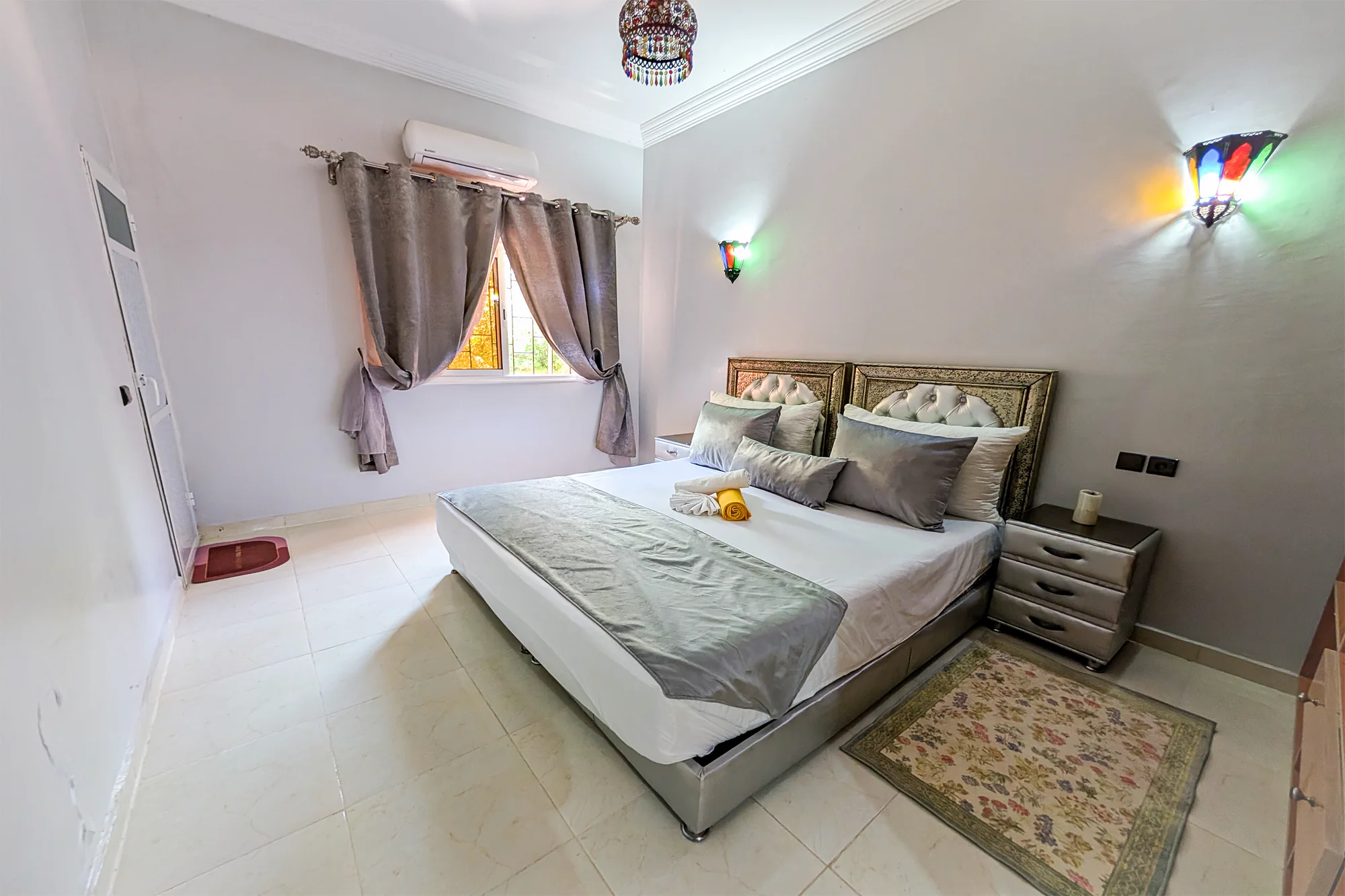Villa Jenane Rabia — Chambre neutre