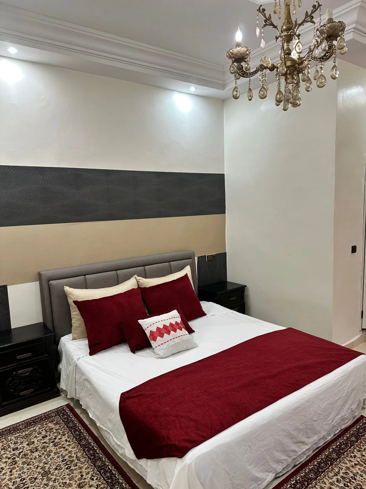 Villa Jenane Rabia — Chambre rouge